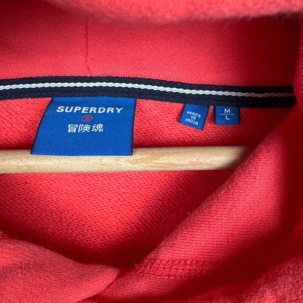 Superdry Pink Code Applique Oversized Hoodie Logo… - image 3